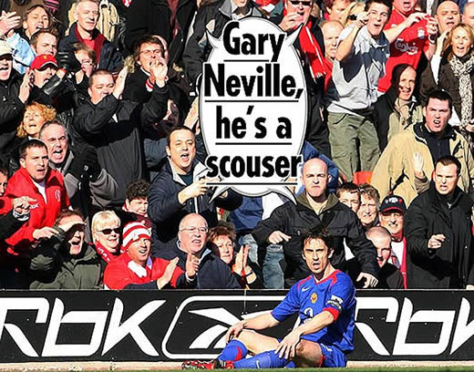 Gary Neville is a secret Scouser - Kop-hate United ace ‘from Liverpool’