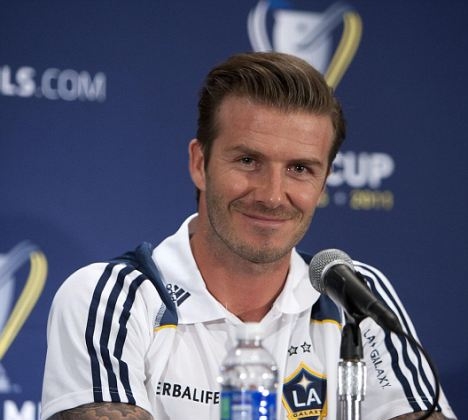 It looks like Paris in the springtime for Becks: Footballer on verge of signing for French giants