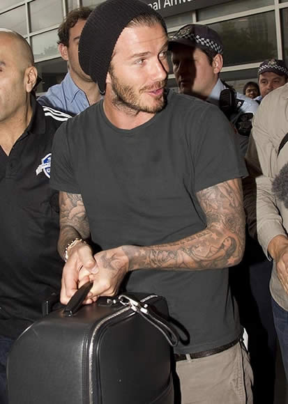 David Beckham sparks hysteria in Australia