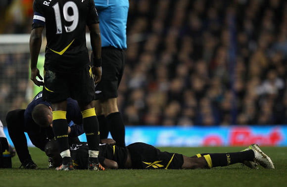 Muamba collapsed at White Hart Lane following suspected heart attack
