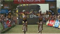 Burry Stander and Christoph Sauser win stage 5 of the Cape Epic 2012