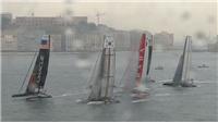 Oracle Racing Spithill close the gap on Emirates team New Zealand