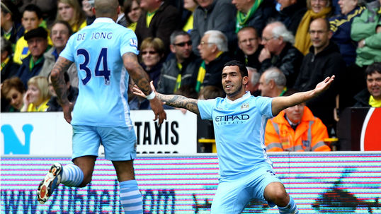Norwich 1-6 Manchester City