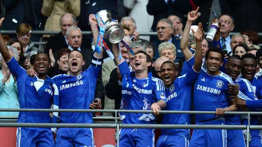 Chelsea FC 2 : 1 Liverpool - Drogba wins Chelsea FA Cup again