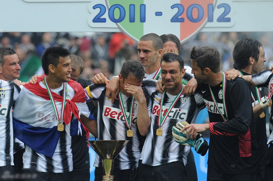 Juventus - the newly crowned Serie A champions