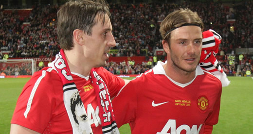 Beckham backing for Neville - Former England captain delighted with appointment of Best Man