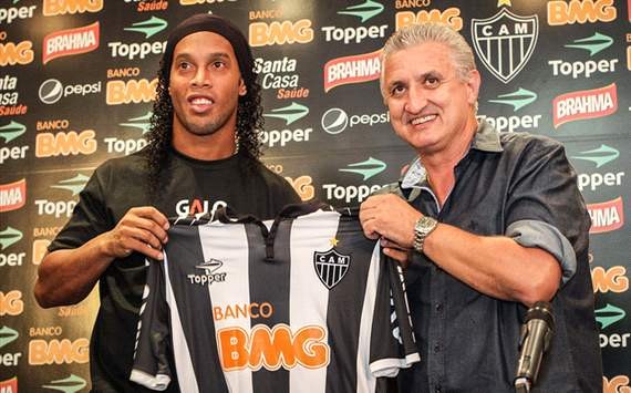 Ronaldinho to make Atletico Mineiro debut against Palmeiras on Saturday