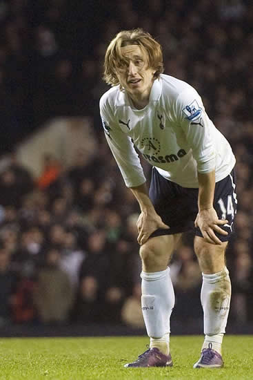 Luka Modric has ended his one-man strike at Tottenham