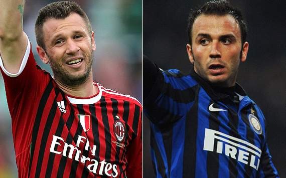 AC Milan and Inter agree terms over Pazzini-Cassano swap