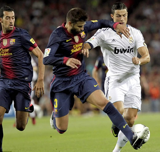 Barcelona 3 Real Madrid 2: Xavi and Messi rule as Vilanova's men earn slim advantage