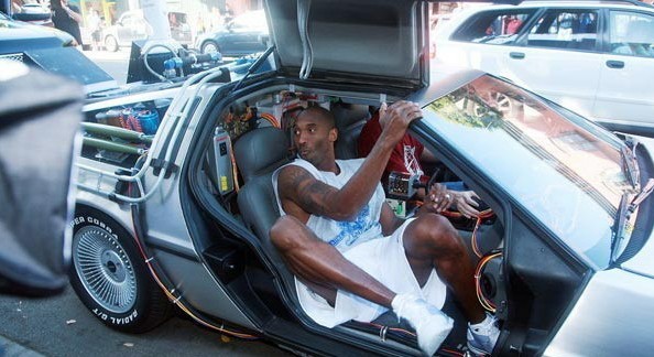 Kobe and his luxury cars