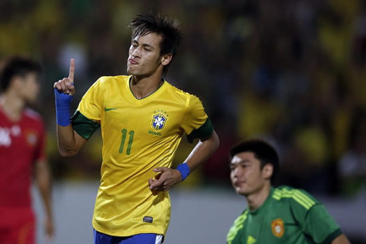 Brazil 8-0 China: Neymar nets hat-trick in crushing victory