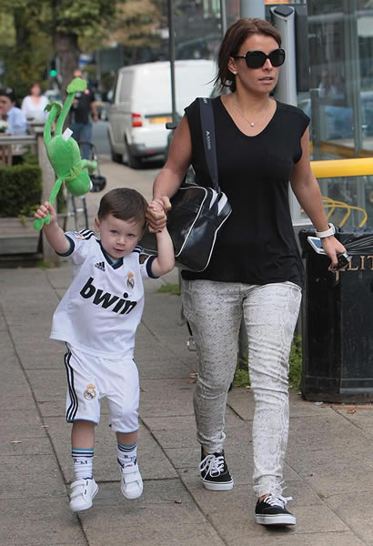 Kai Rooney could be in Real trouble after wearing Madrid kit in Manc