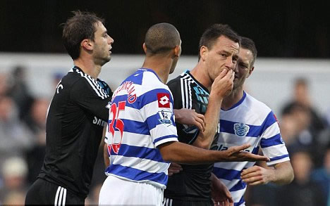 Terry shrugs off injury concerns by begging Di Matteo to let him face Ferdinand at Loftus Road