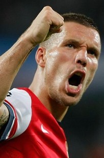 Lukas Podolski hailed by Gunners No 2 Steve Bould