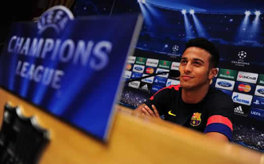 Thiago: Messi and Villa argument was just a discussion, and shows our ambition