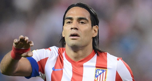 Atletico Madrid have hinted that they could be tempted into selling Radamel Falcao