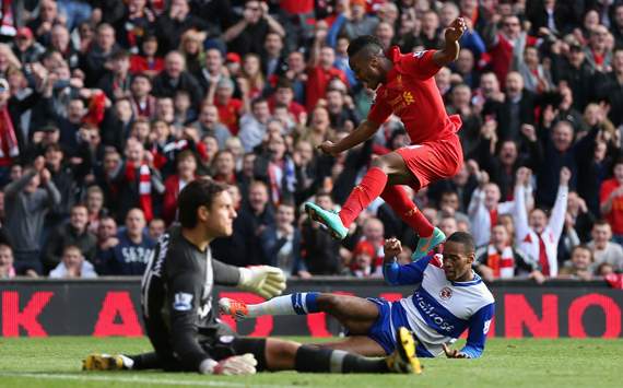 Liverpool 1-0 Reading: Sterling strike gives Rodgers first home league win