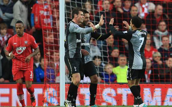 Southampton 1-2 Tottenham(Agg 1-2): Bale & Dempsey send Spurs fourth