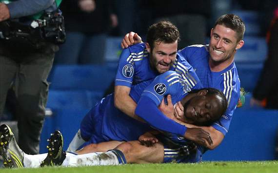 Chelsea 3-2 Shakhtar: Late Moses magic pulls Blues back from brink