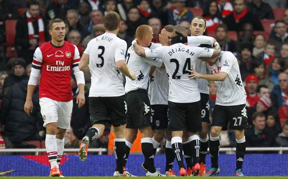Arsenal 3-3 Fulham: Arteta fluffs late penalty as Giroud and Berbatov star in six-goal thriller