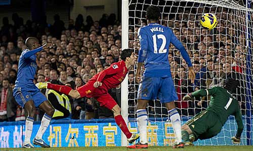 Chelsea 1-1 Liverpool: Suarez and Terry on target in Stamford Bridge stalemate