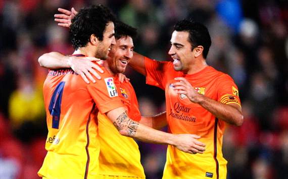 Mallorca 2-4 Barcelona: History-maker Messi steadies brittle Blaugrana