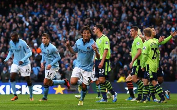 Manchester City 5-0 Aston Villa: Tevez & Aguero double up to pile pressure on hapless visitors