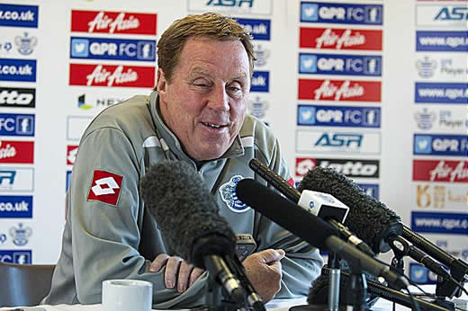 Let’s be sixy! Harry Redknapp: QPR have to play like a top-six side