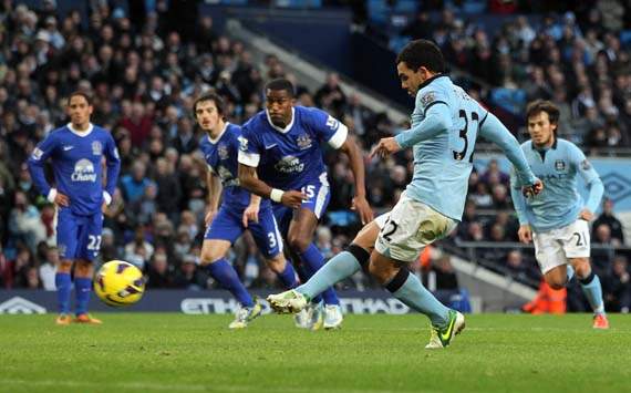 Manchester City 1-1 Everton: Champions forced to settle for point after Tevez equaliser