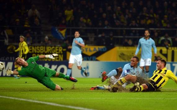 Borussia Dortmund 1-0 Manchester City: Schieber completes Mancini’s Champions League humiliation
