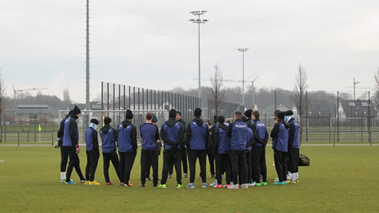 Manchester City prepared for the Manchester derby