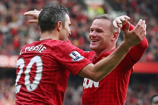 RVP’s going to get you! Rooney backs Dutch master