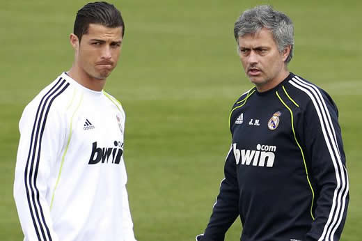 Ronaldo rows with Mourinho