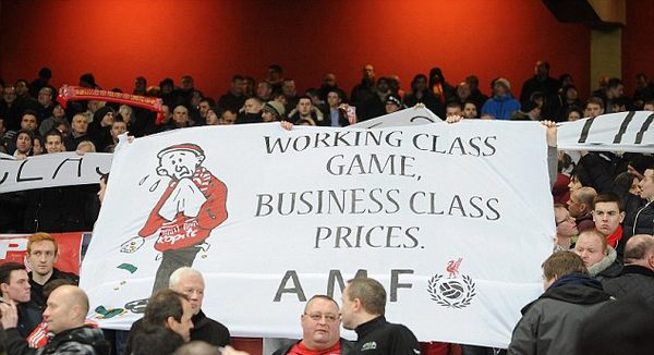 Working-class game, business-class prices! Liverpool fans' anger at £62 Arsenal tickets
