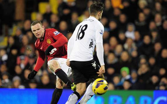 Fulham 0 - 1 Manchester United: Rooney helps open up 10-point gap at the top