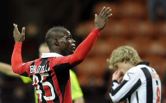 AC Milan 2-1 Udinese: Balotelli debut double seals controversial victory