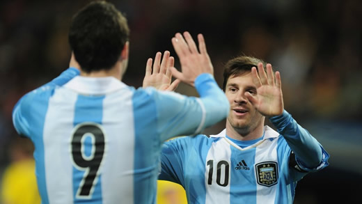 Argentina made to work for Sweden win