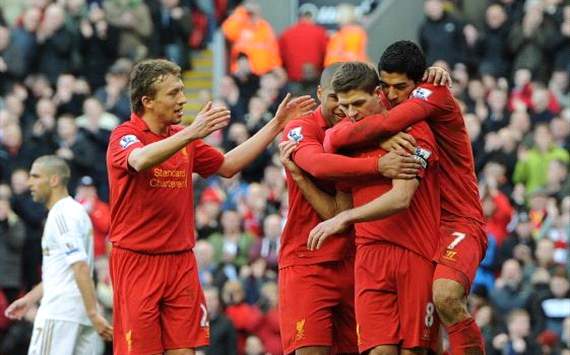 Liverpool 5-0 Swansea City: Rampant Reds destroy Laudrup's side