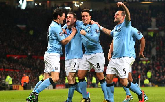 Manchester United 1-2 Manchester City: Late, great Aguero strike settles cagey derby