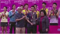 New father Wei helps Malaysia win Axiata Cup