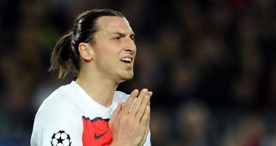 AC Milan have no plans to move for PSG striker Zlatan Ibrahimovic
