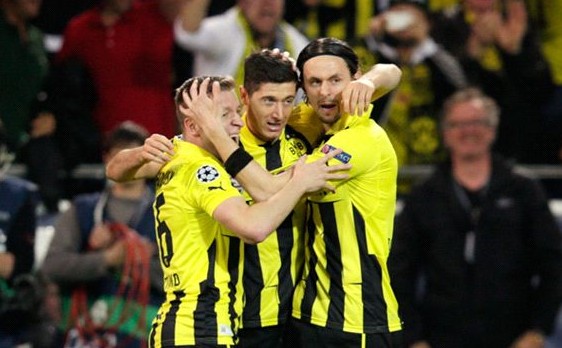 Borussia Dortmund 4-1 Real Madrid: Four for Lewandowski as Mourinho's men are dismantled