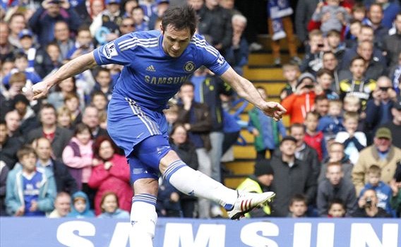 Chelsea 2-0 Swansea: Lampard closes in on Tambling's goalscoring record
