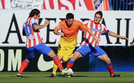 Atletico Madrid 1-2 Barcelona: Newly-crowned champions set sights on record points haul