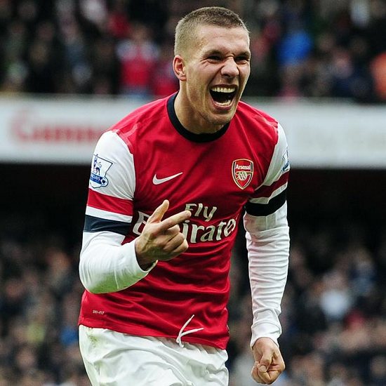 £23m Hig doesn’t scare me - Podolski ready to battle for his starting place