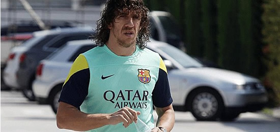 And Barça's new centre back is... Puyol!