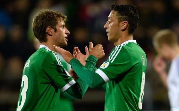 Faroe Islands 0-3 Germany: Ozil on target in comfortable win