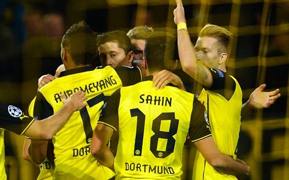 Borussia Dortmund 3-0 Olympique de Marseille: Lewandowski leads BVB to comfortable success