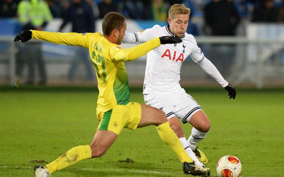 Anzhi Makhachkala 0-2 Tottenham: Defoe & Chadli strike in Spurs stroll